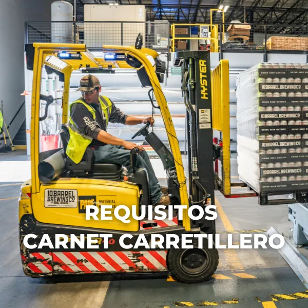 requisitos para sacarse el carnet de carretillero